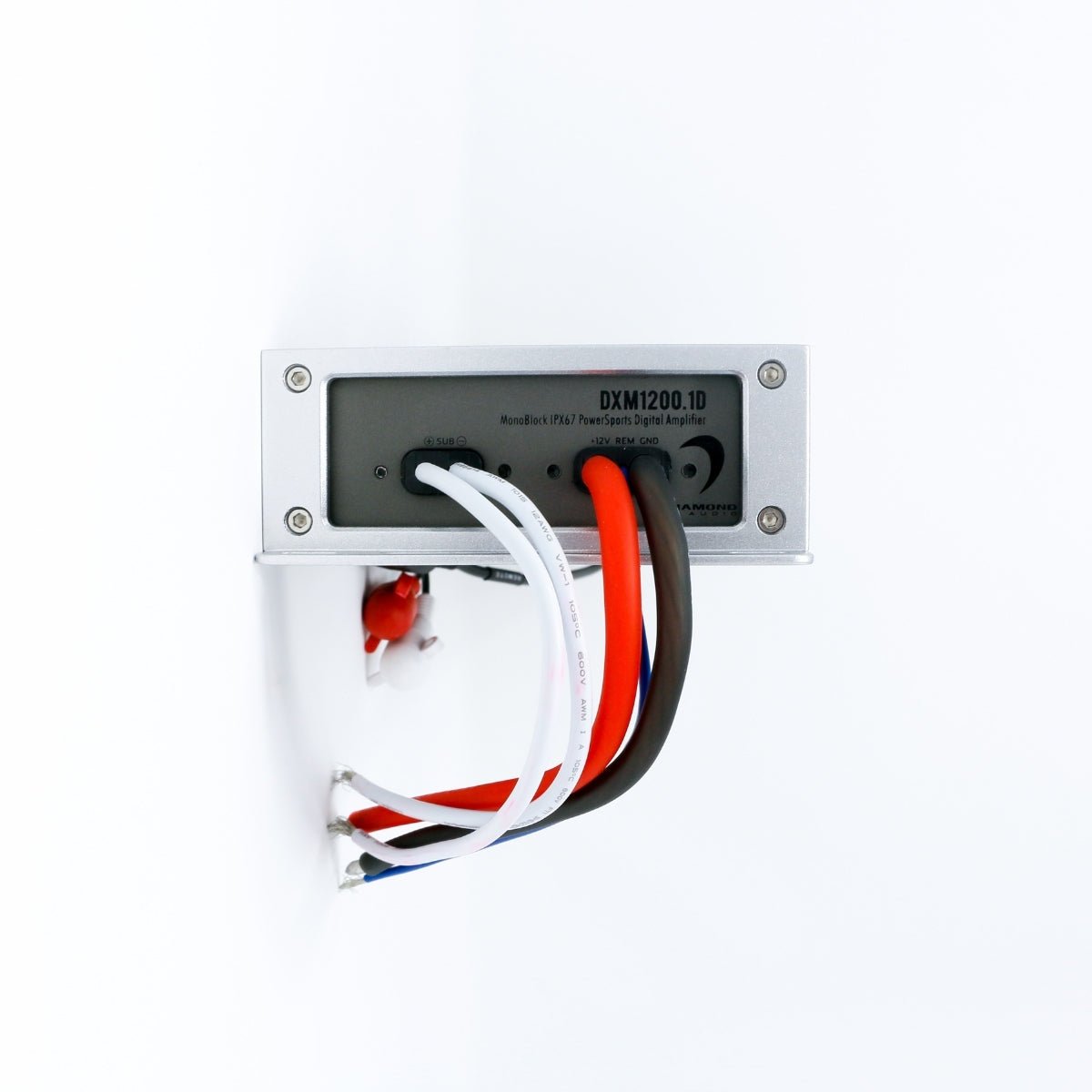 1-Channel DXM Series Monoblock Class D Waterproof Amplifier - DXM1200.1D