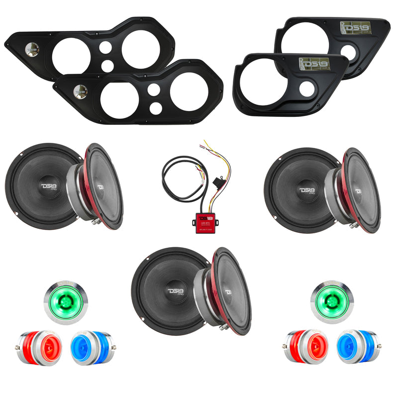 DS18 UTV Audio Pod DS-JL-FD-BD-LR-COMBO