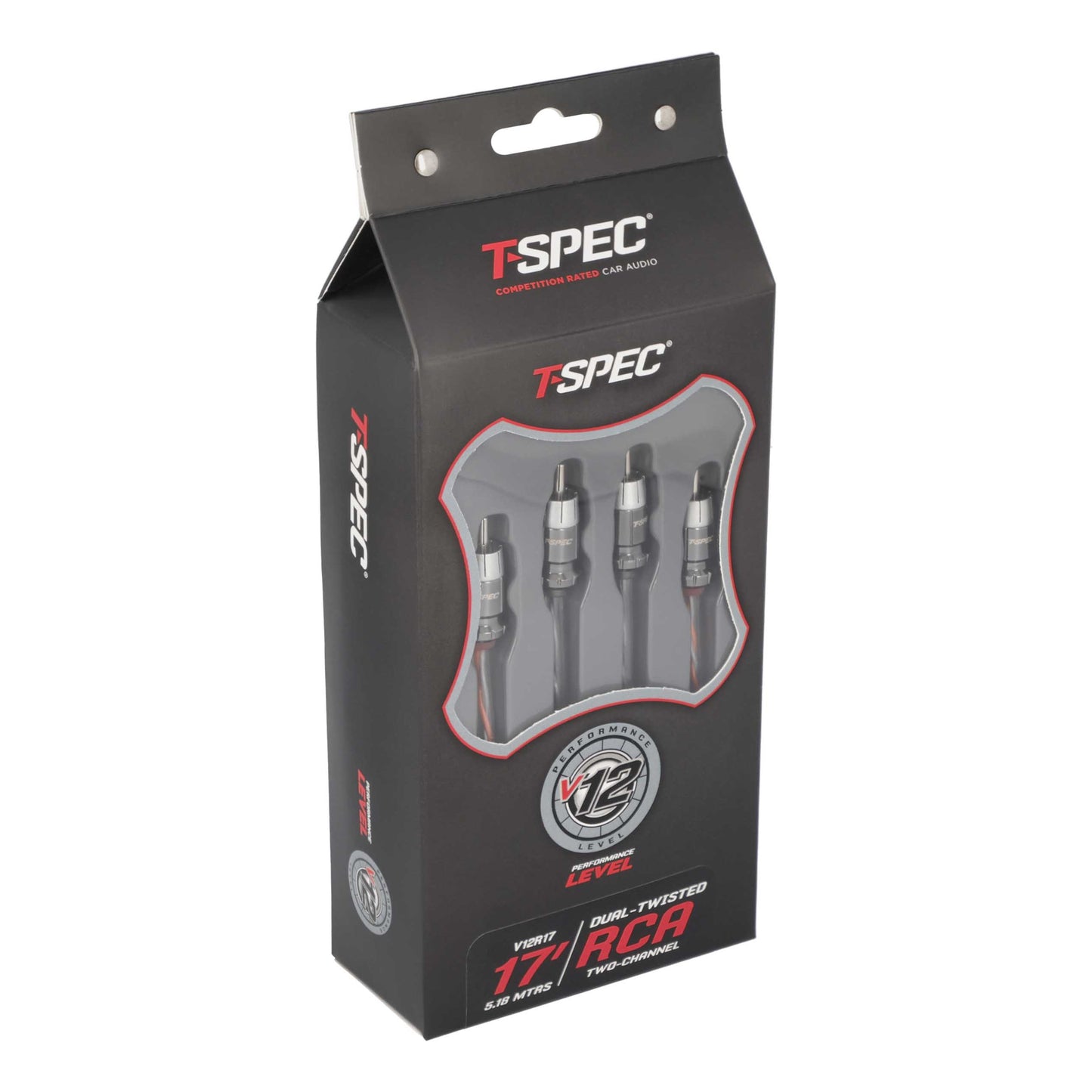 V12 2-Channel RCA Cable | 17 ft.