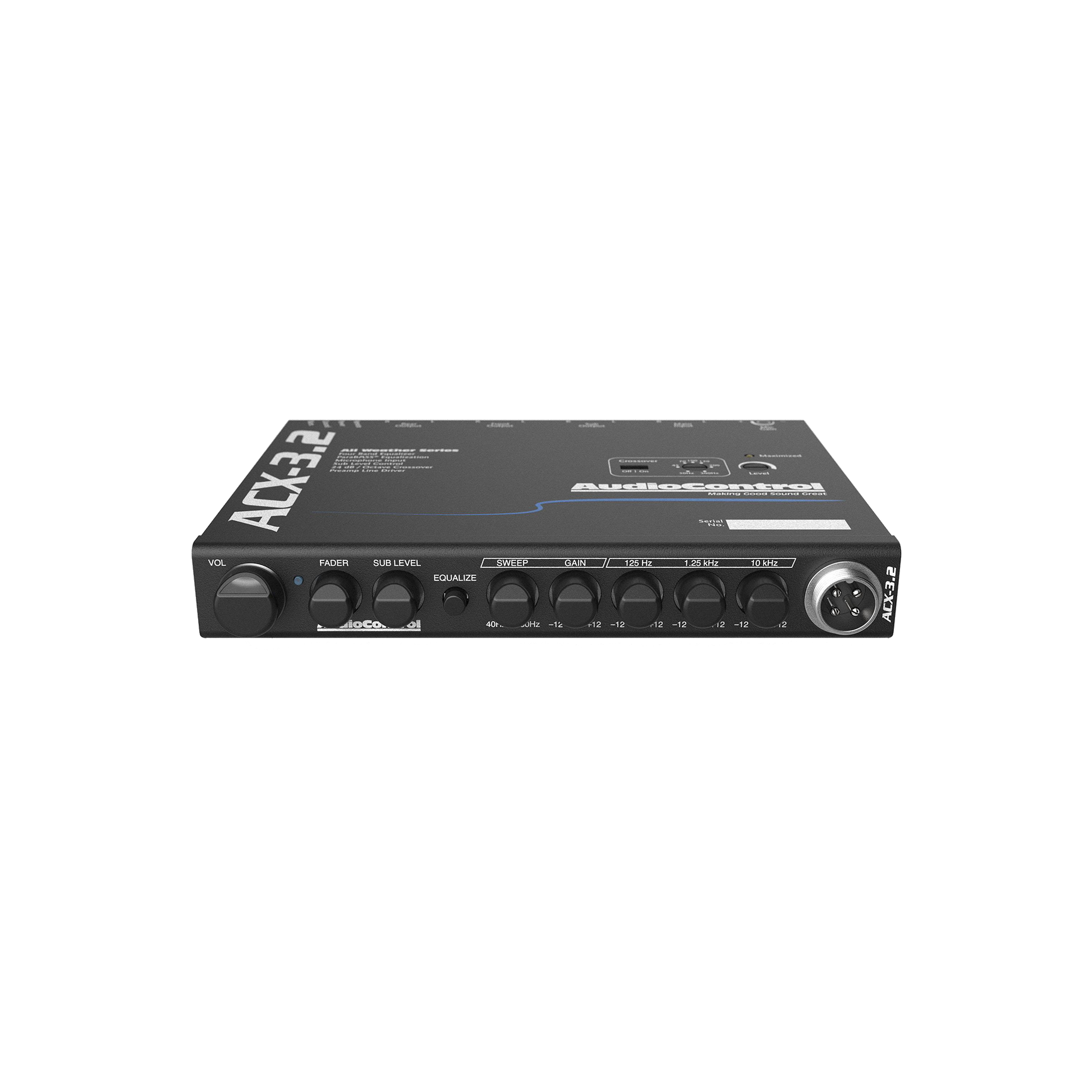 ACX-3.2 All-Weather Equalizer & Crossover with Paging Mic