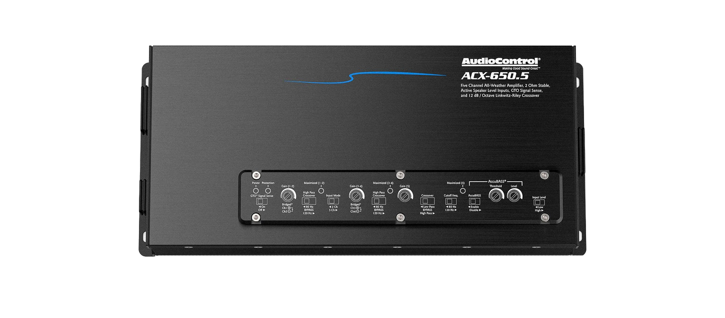ACX-650.5 All-Weather 5-Channel Amplifier, 650W RMS