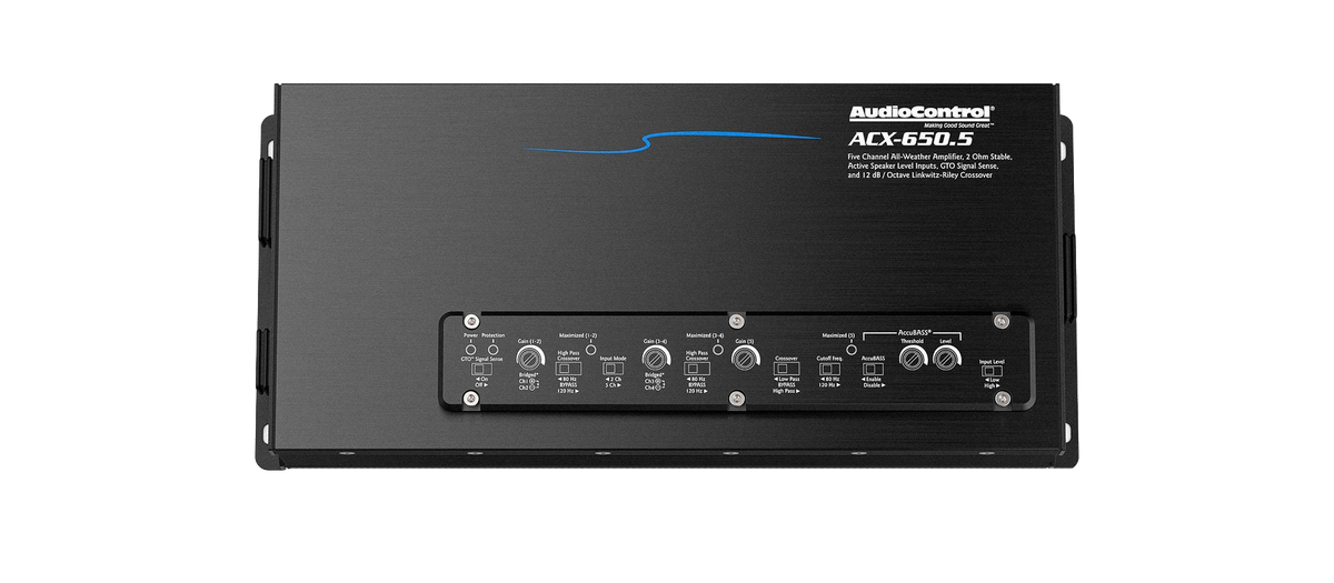 ACX-650.5 All-Weather 5-Channel Amplifier, 650W RMS