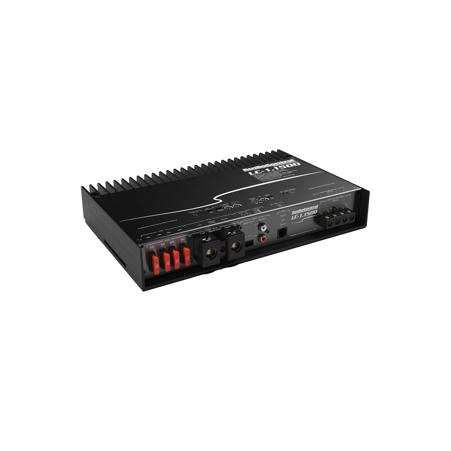 LC-1.1500 High-Power Monoblock Amplifier w/AccuBASS
