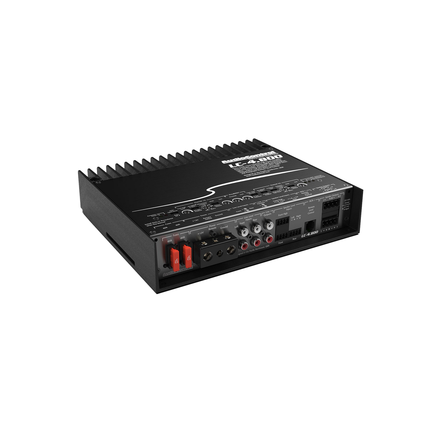 LC-4.800 High-Power 4-Channel Amplifier w/AccuBASS