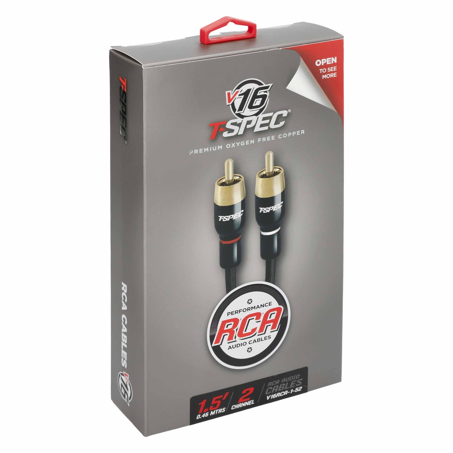 V16 2-Channel RCA Cable | 1.5 ft.
