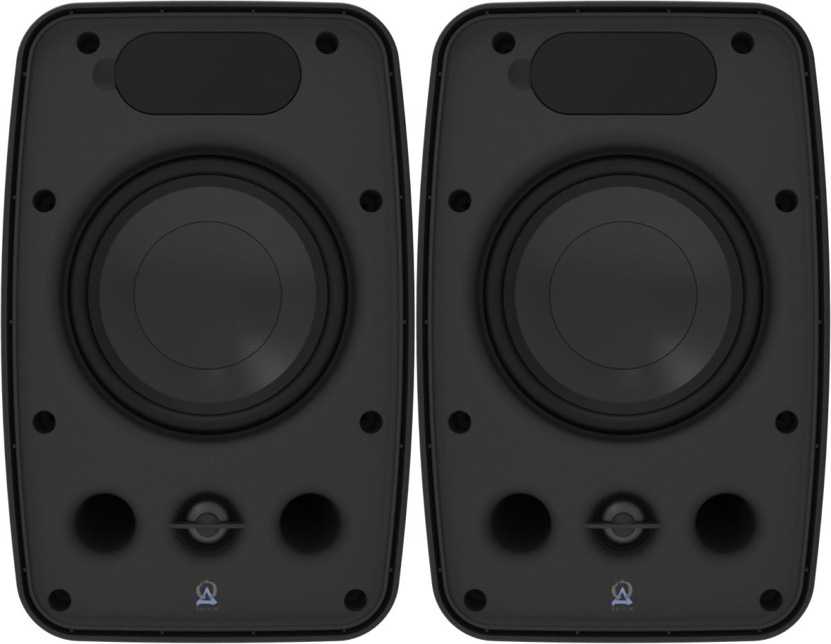 Origin Acoustics® Professional 6.5" Black Surface Mount Speakers