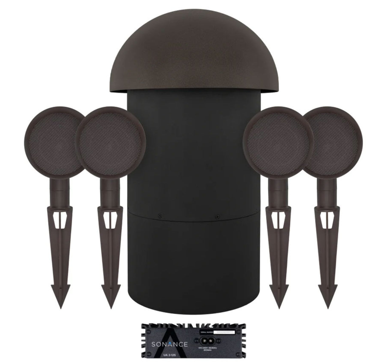 Sonance Patio Series 4.1 Outdoor Audio System With 2-125 Amplifier