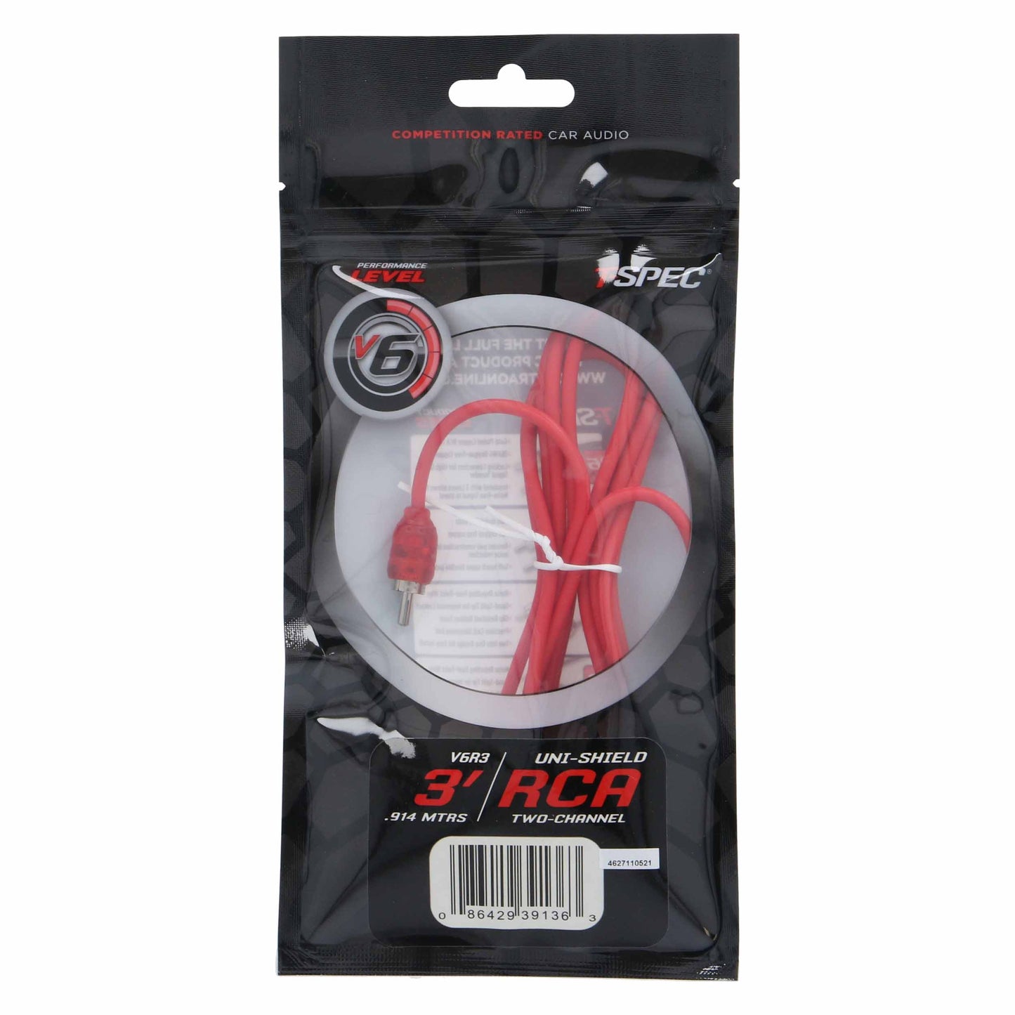 V6 2-Channel RCA Cable | 3 ft.
