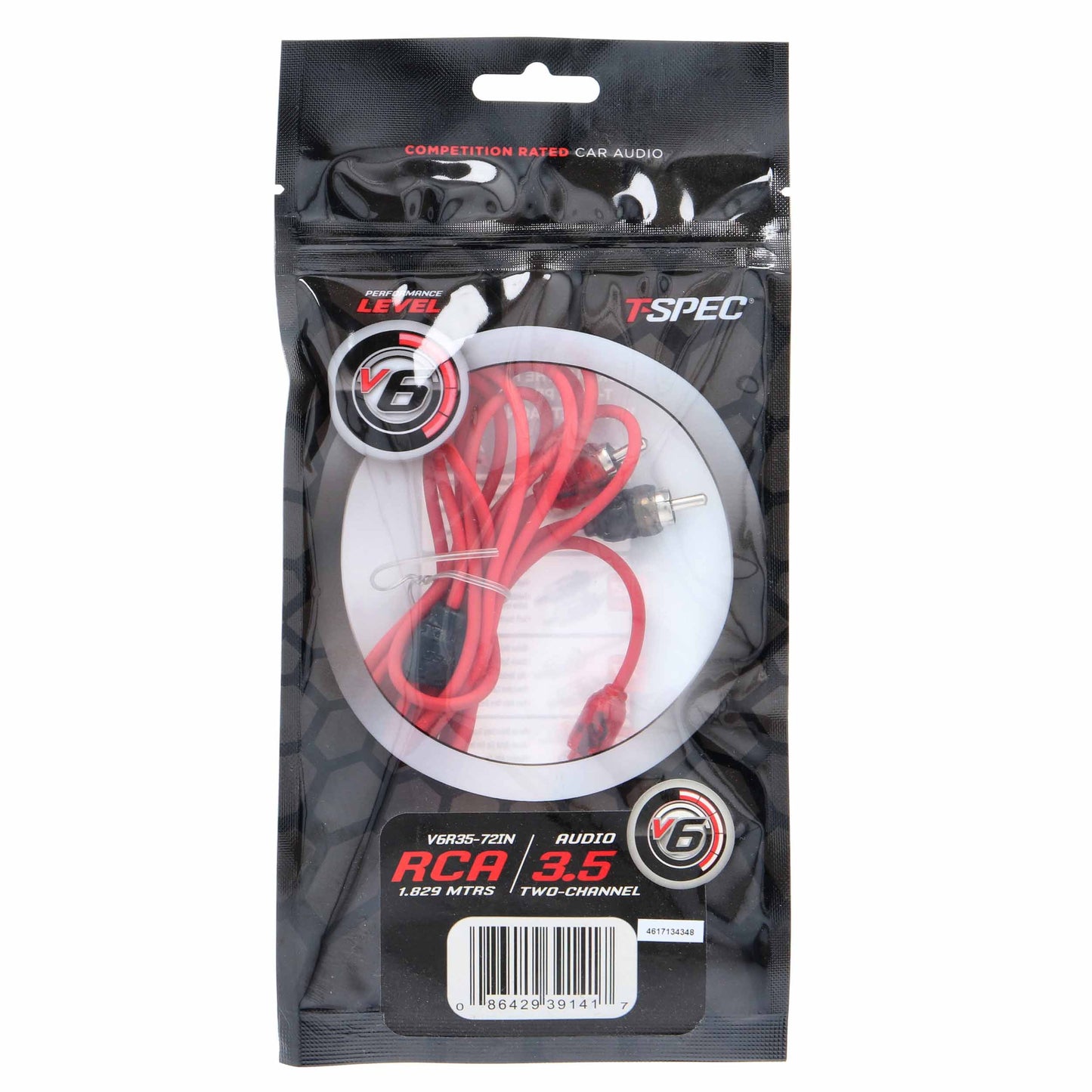 V6 2-Channel RCA to 3.5mm Jack | 72 in.