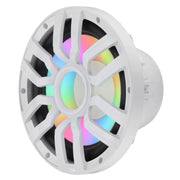 12” Marine Subwoofer with Hybrid Magnet Motor, Removable Grille and Digital LED Lights - 600W RMS 4-Ohm
