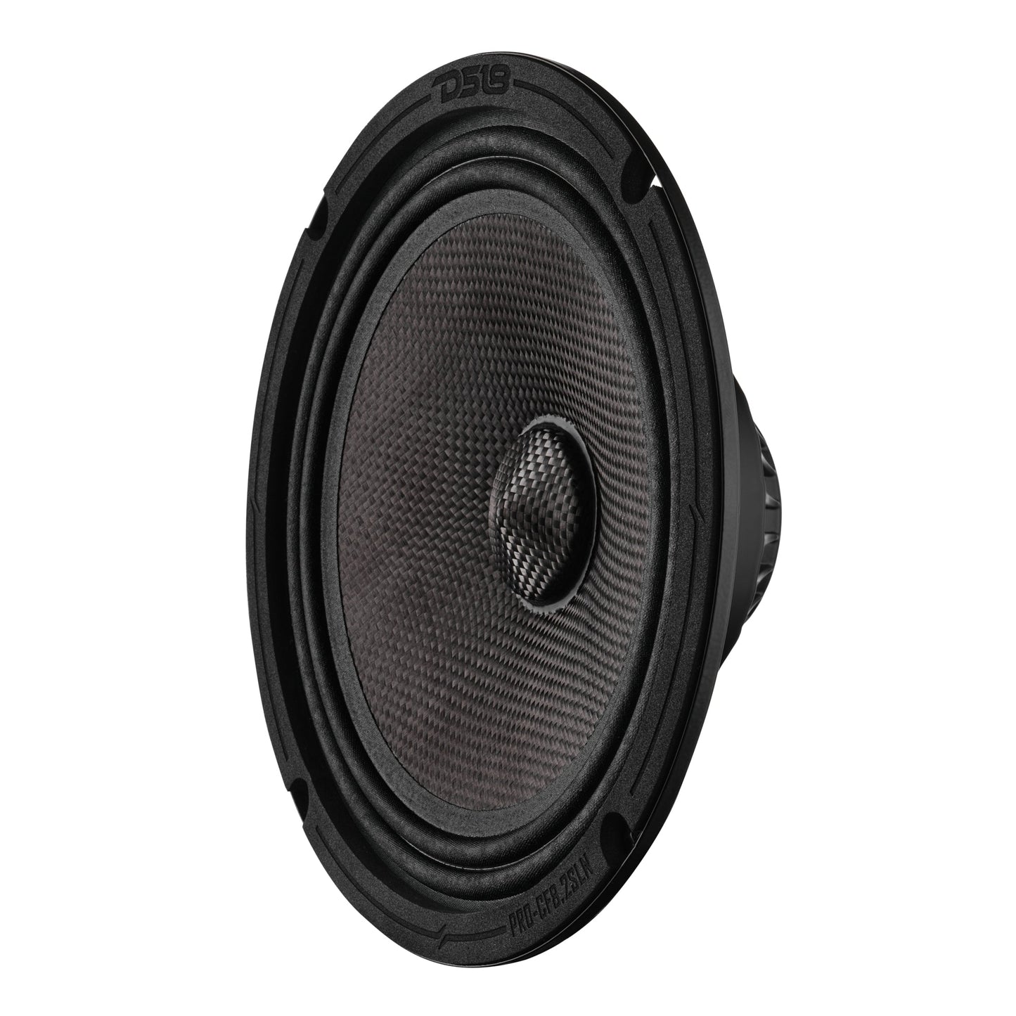 8” Slim Motorcycle & Motorsports Loudspeaker With Neodymium Magnet and Water Resistant Carbon Fiber Cone | 200W RMS 2-Ohm