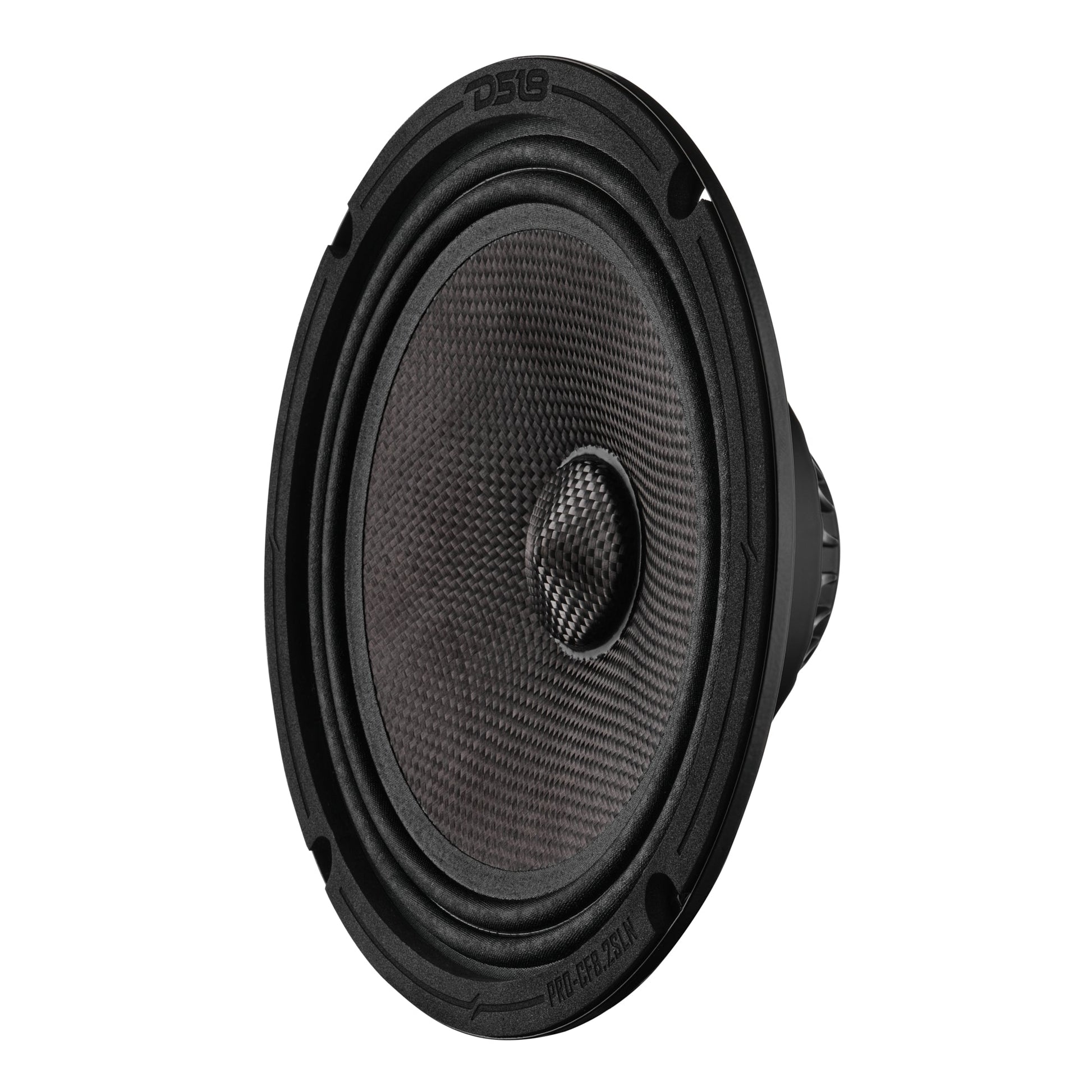 8” Slim Motorcycle & Motorsports Loudspeaker With Neodymium Magnet and Water Resistant Carbon Fiber Cone | 200W RMS 2-Ohm