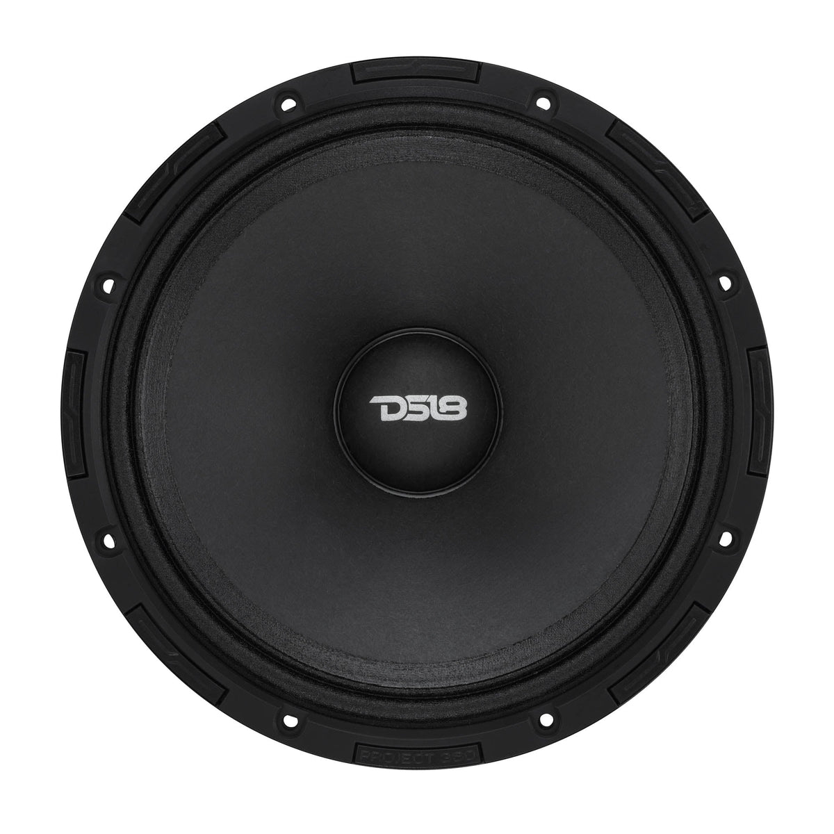 PROJECT360 8” High-Sensitivity Mid-High Loudspeaker - 300W RMS 4-Ohm - Rotating Recone Design For Quick Repair
