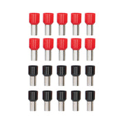 Ferrules Refill Pack | 4GA | Red/Black | 20 Piece