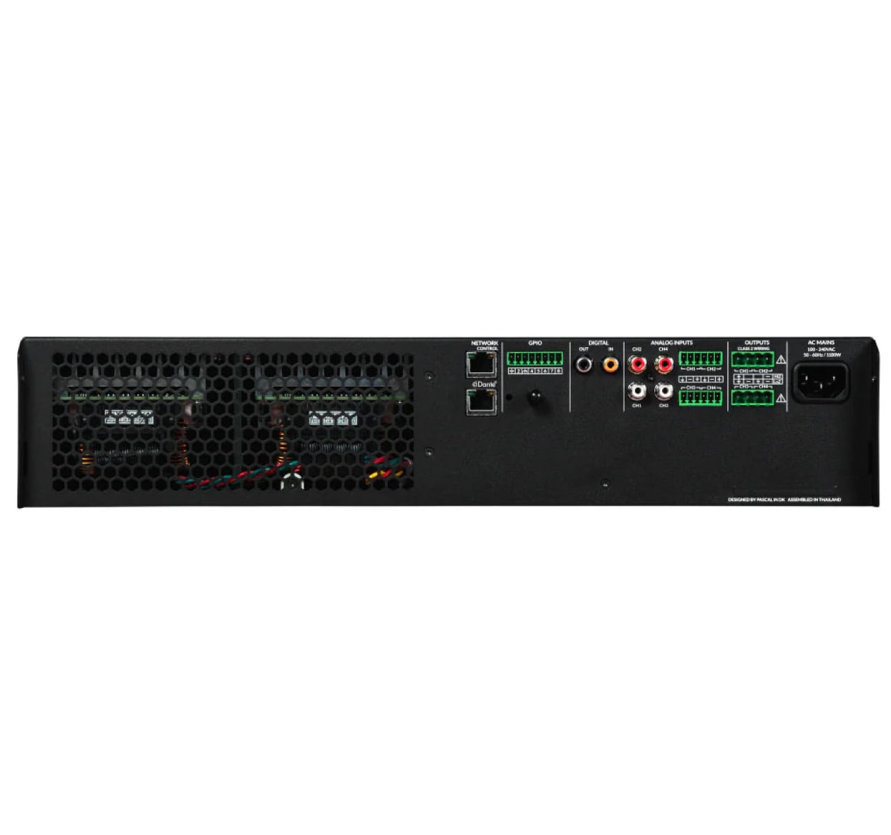 Blaze PowerZone Connect 2004D 4.0 Channel Amplifier in Black