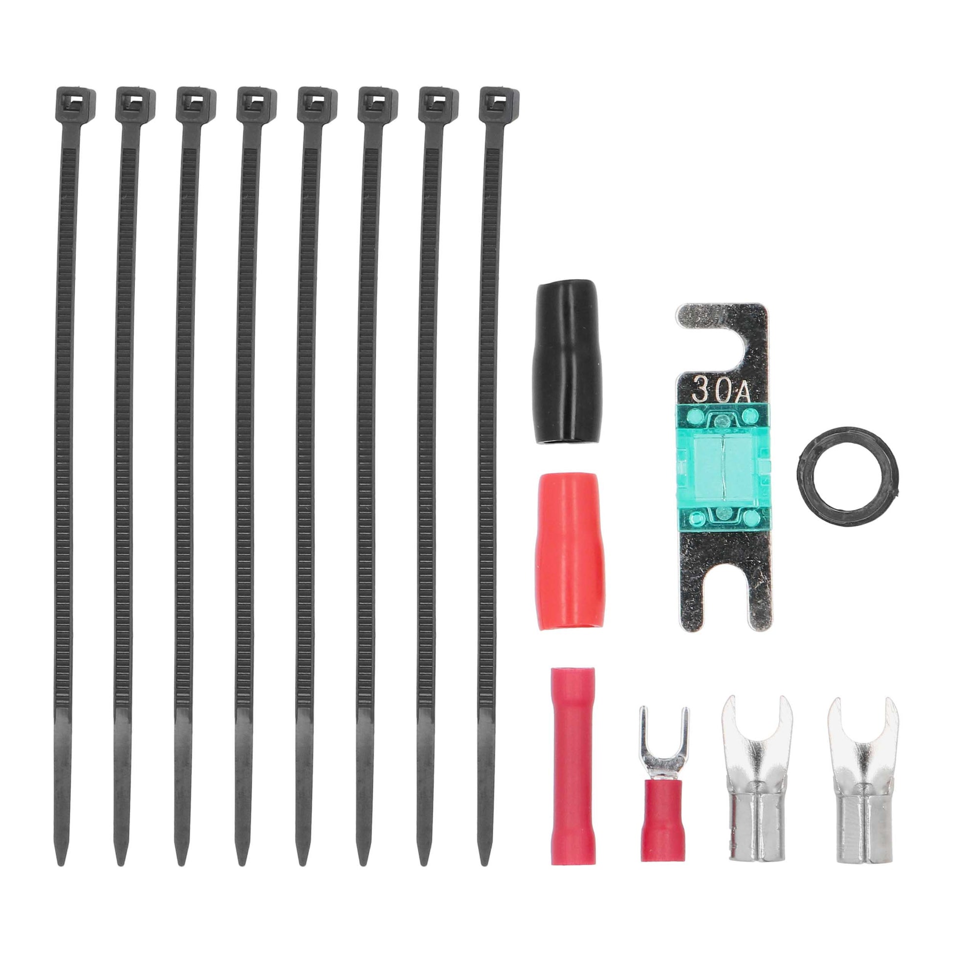 V6 Amp Kit with RCA | 8 AWG | 400W