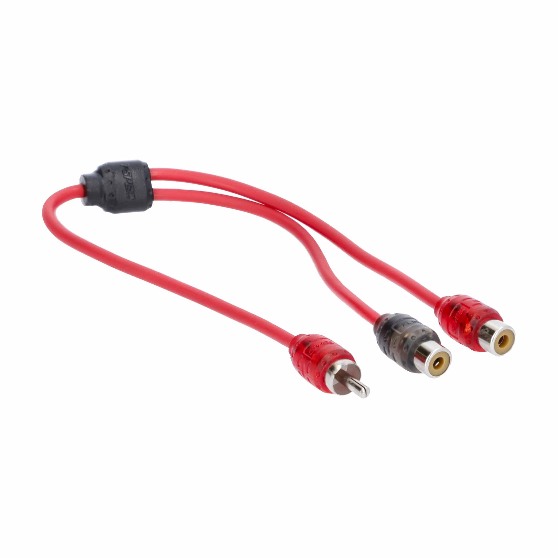 V6 1 Male to 2 Female 2-Channel RCA Y Cable | 10 in. | 10 Pack