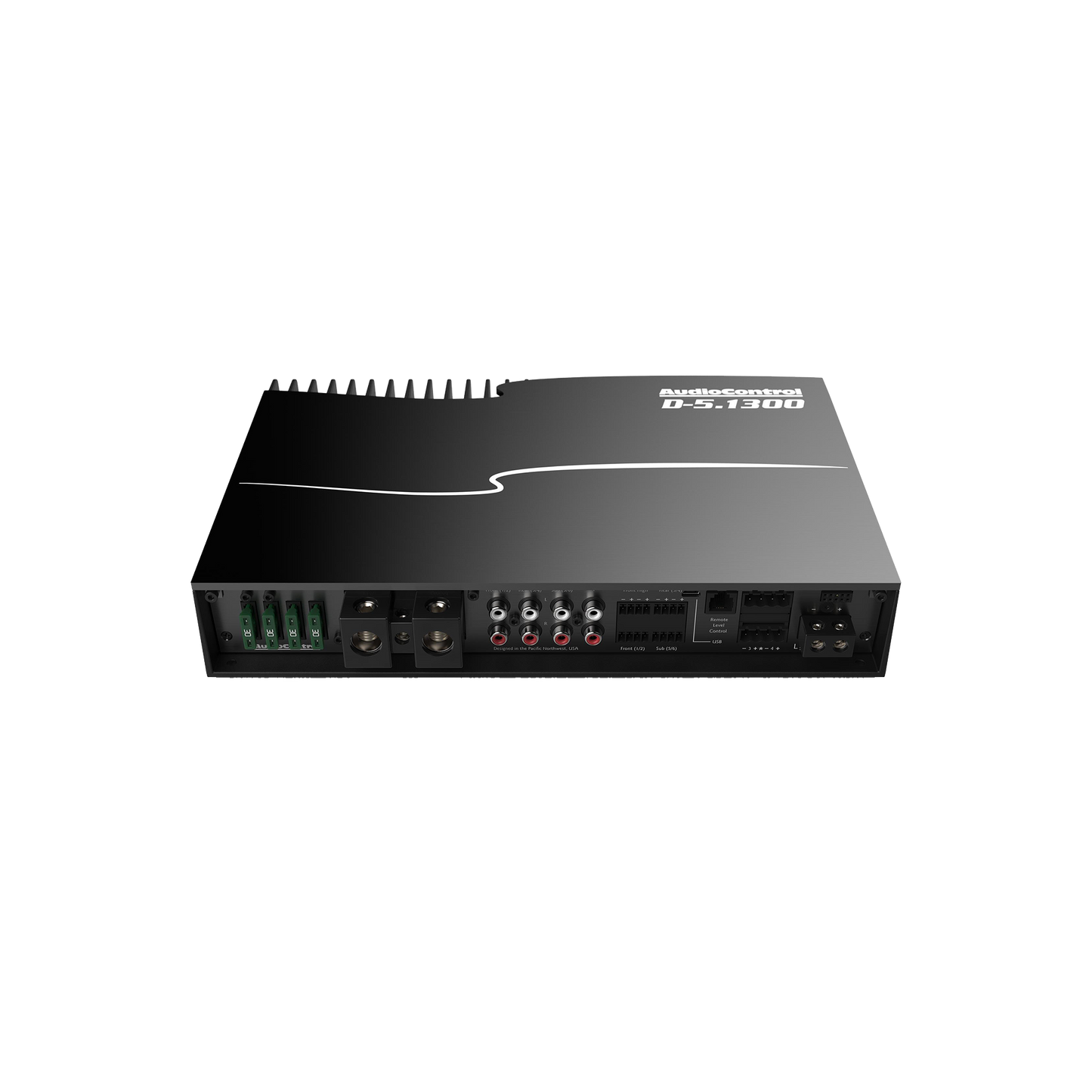 D-5.1300 High-Power 5-Channel DSP Matrix Amplifier w/AccuBass