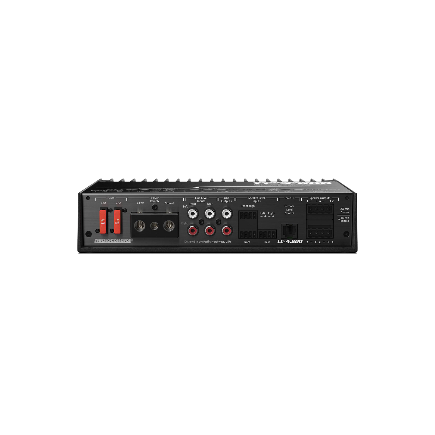 LC-4.800 High-Power 4-Channel Amplifier w/AccuBASS
