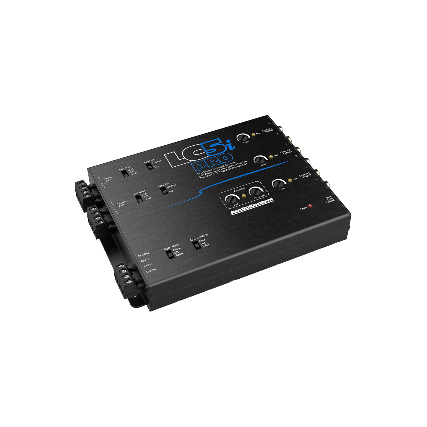 LC5iPRO 5-Channel Line Output Converter w/AccuBASS & ACR-1 Remote