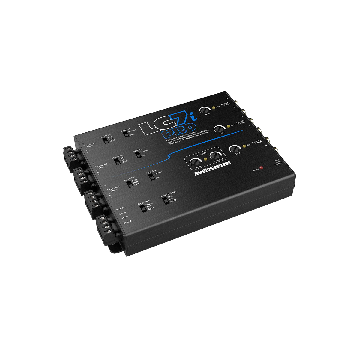 LC7iPRO 6-Channel Line Output Converter w/AccuBASS & ACR-1 Remote