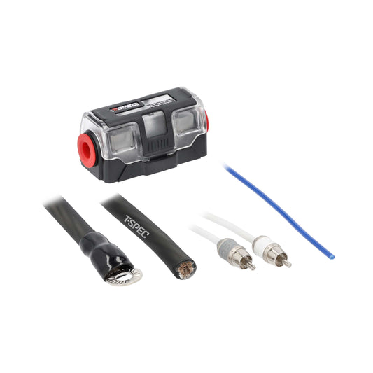 V10 OFC Amp Kit with RCA | 4 AWG | 2100W
