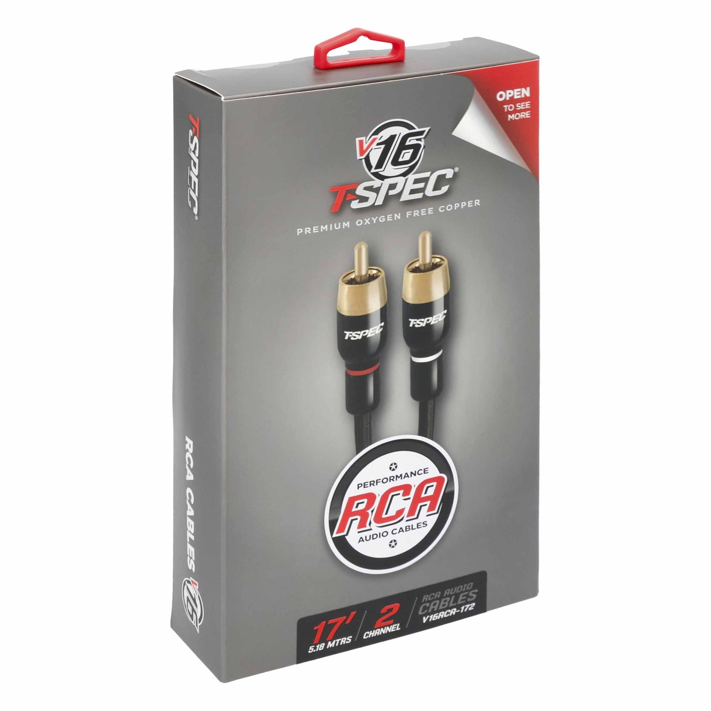 V16 2-Channel RCA Cable | 17 ft.