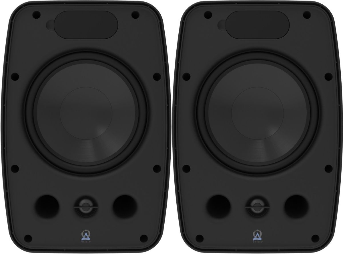 Origin Acoustics® Professional 8" Black Surface Mount Speakers