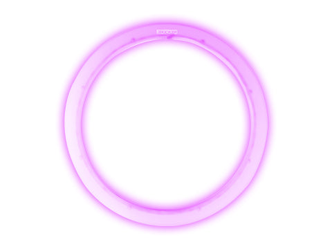 LED Speaker Rings pink