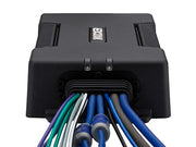 PXA400.4 Amplifier left side with wires