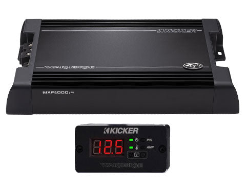 WXA1000.4 Amplifier with diagnostic tool