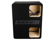 Dual 12” SoloX L7X Unloaded Enclosure front