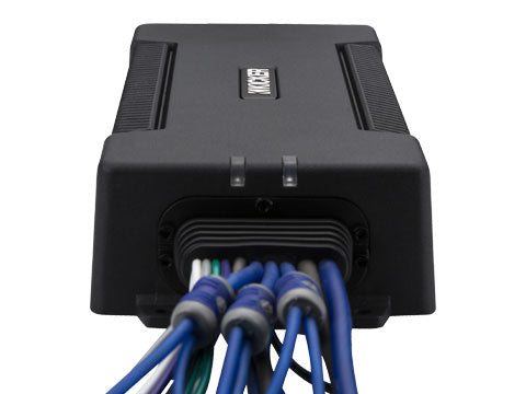 PXA1000.5 Amplifier left side with wires