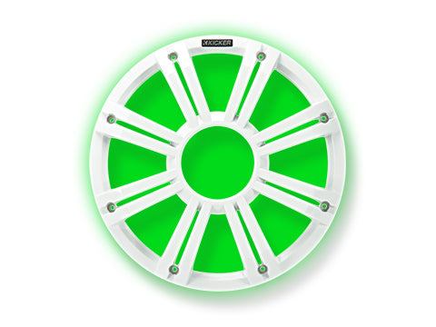 Marine LED Grille White with Green Glow