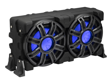 MWLE 10” 2Ω Marine Loaded Enclosure side view