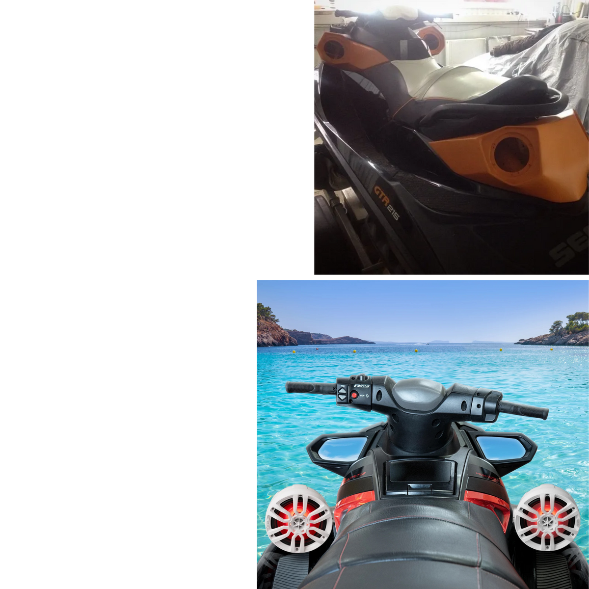 Factory Jet Ski audio system upgrade