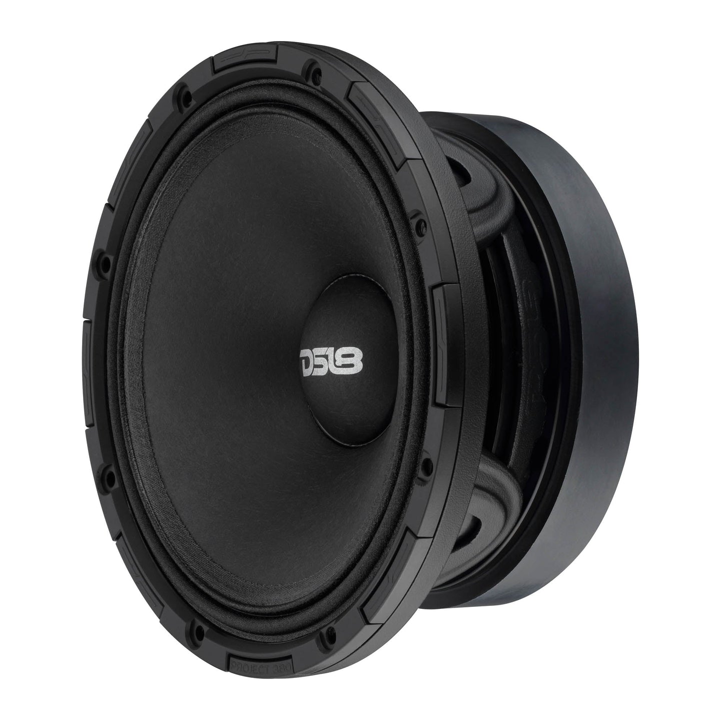 PROJECT360 6.5” High-Sensitivity Mid-High Loudspeaker - 300W RMS 4-Ohm - Rotating Recone Design For Quick Repair