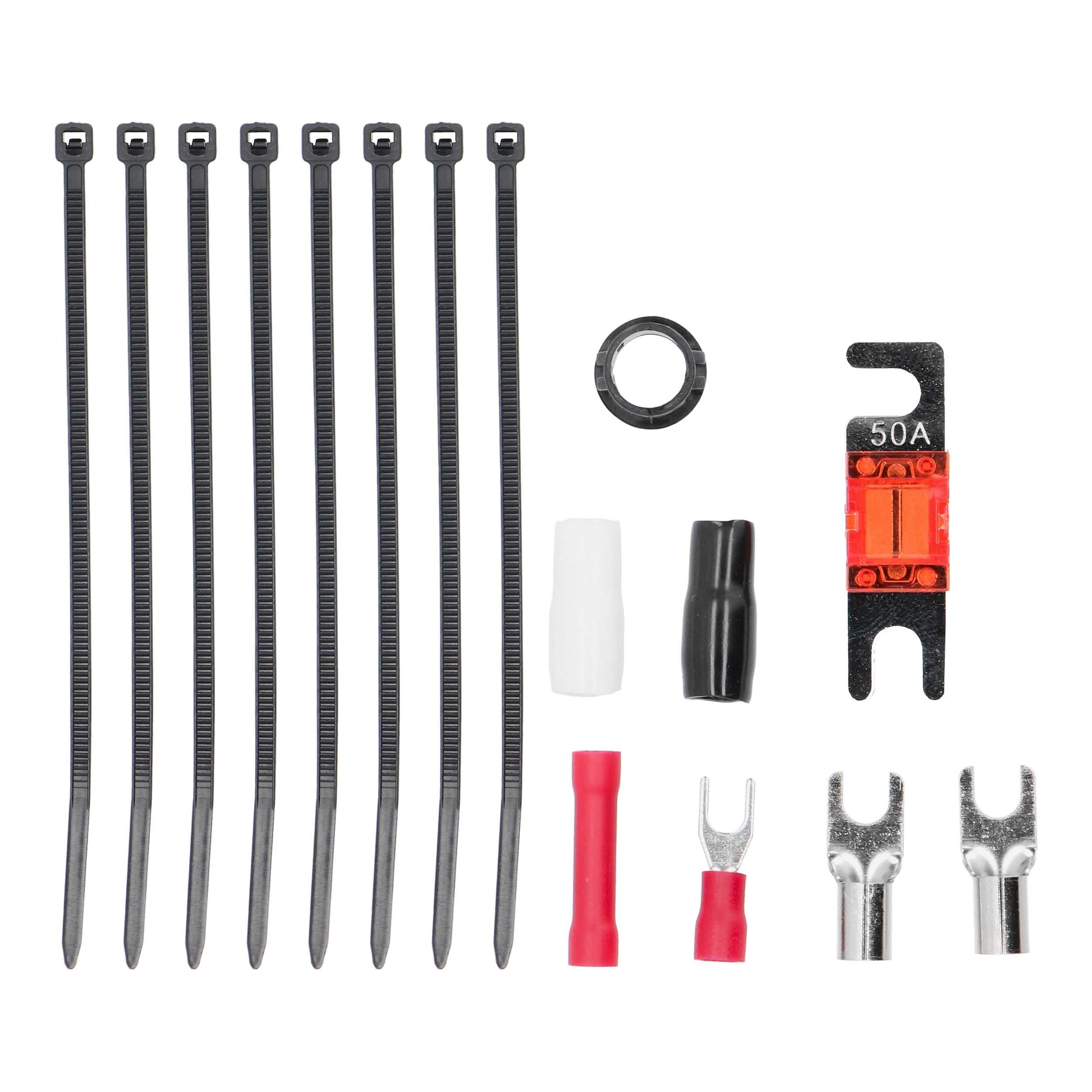 V10 OFC Amp Kit with RCA | 8 AWG | 8000W