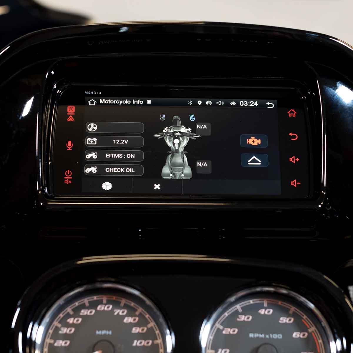 2014-2023 Plug N-Play Digital Media Receiver for Harley Davidson® Touring Motorcycles - MSHD14