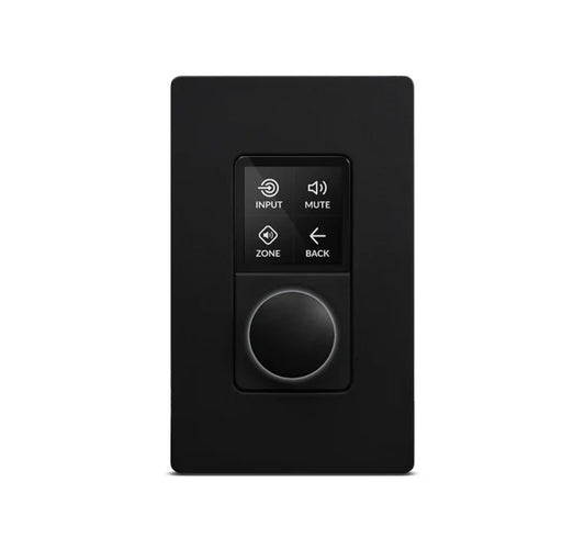 Blaze Wall-M Multi-Zone PoE-Powered Wall-Controller in Black
