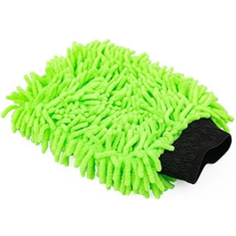 The Rag Company Chenille Knobby Mitt – LIME GREEN 50810CHENILLEMITTLIME