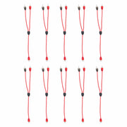 V6 2-Channel RCA Y Cable | 1 Female to 2 Male | 10 in. | 10 Pack