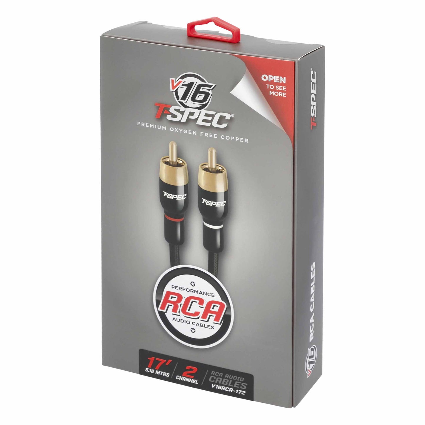 V16 2-Channel RCA Cable | 17 ft.