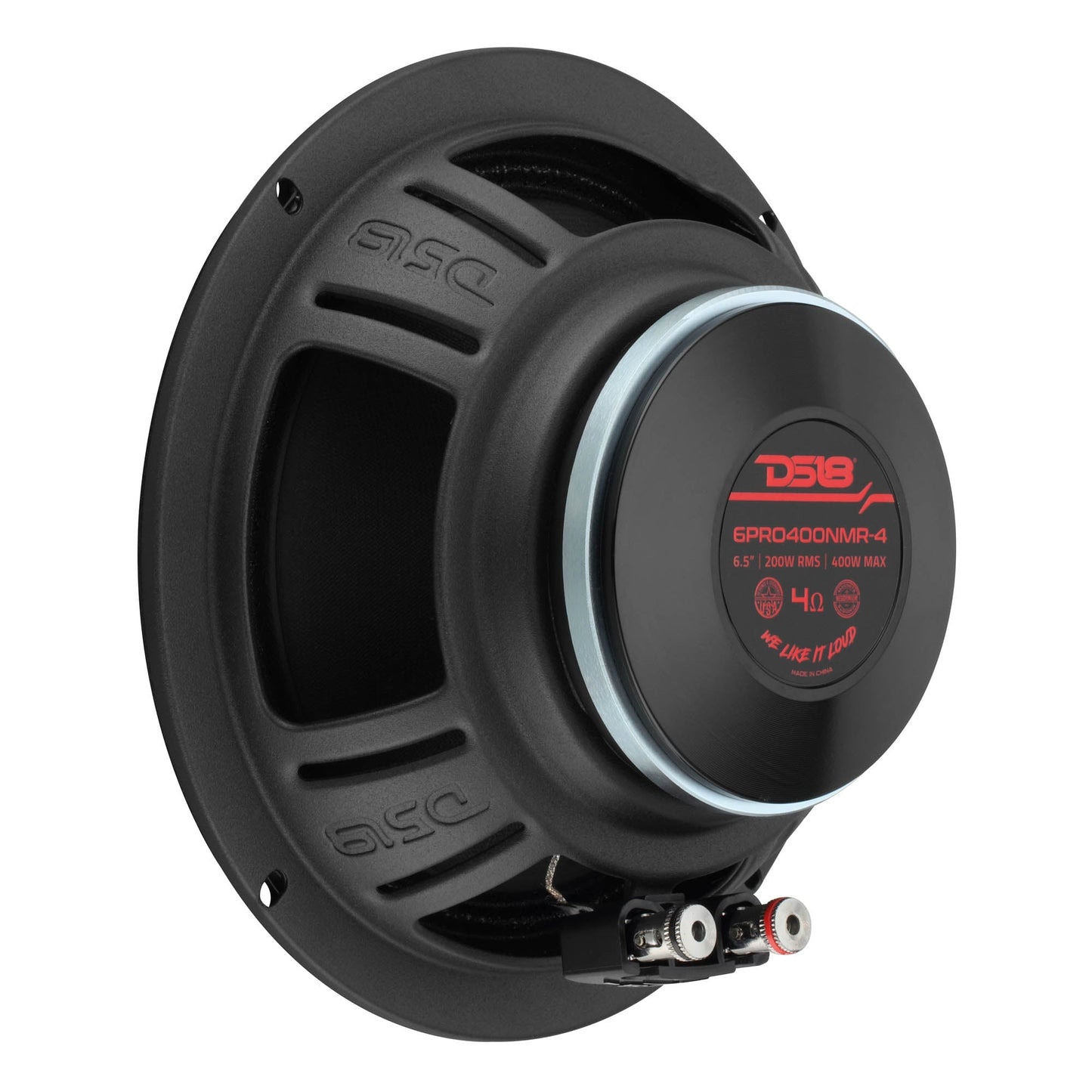6.5” High-Sensitivity Professional Midrange Loudspeaker with Neodymium Magnet | 200W RMS 4-Ohm