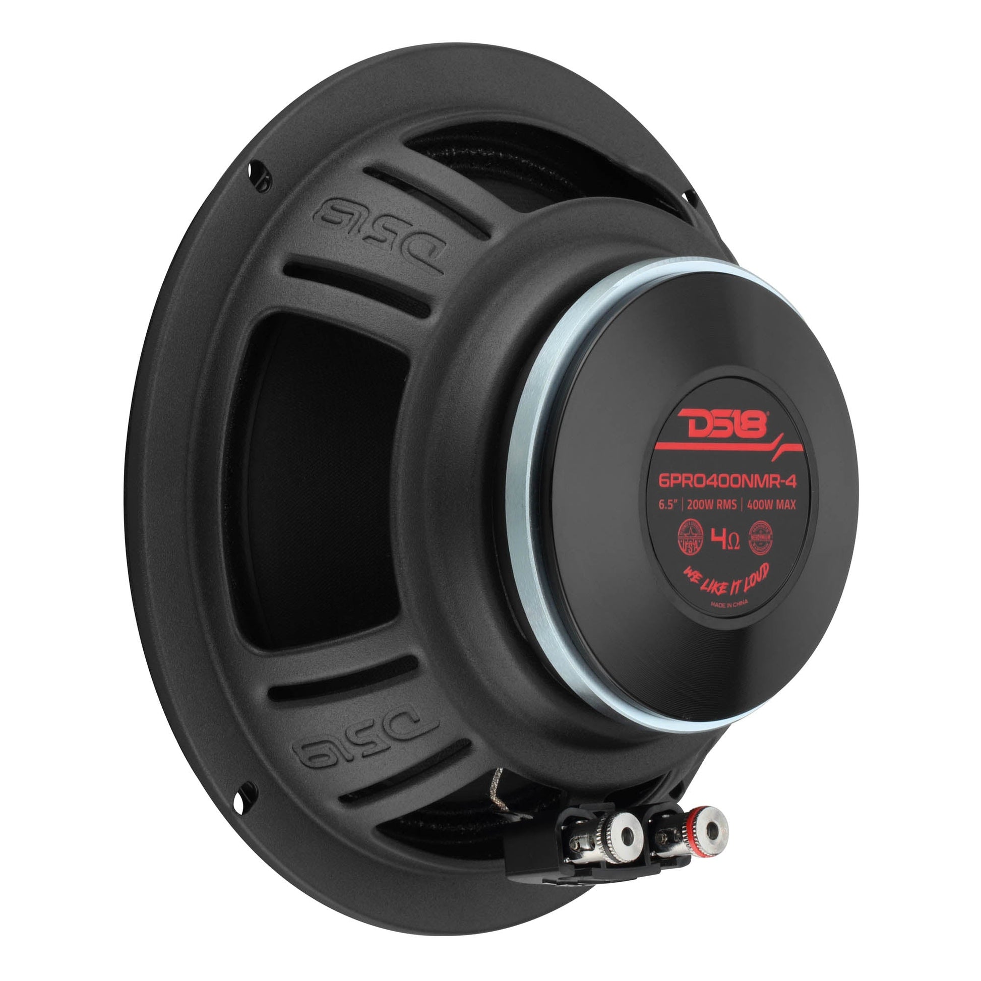6.5” High-Sensitivity Professional Midrange Loudspeaker with Neodymium Magnet | 200W RMS 4-Ohm