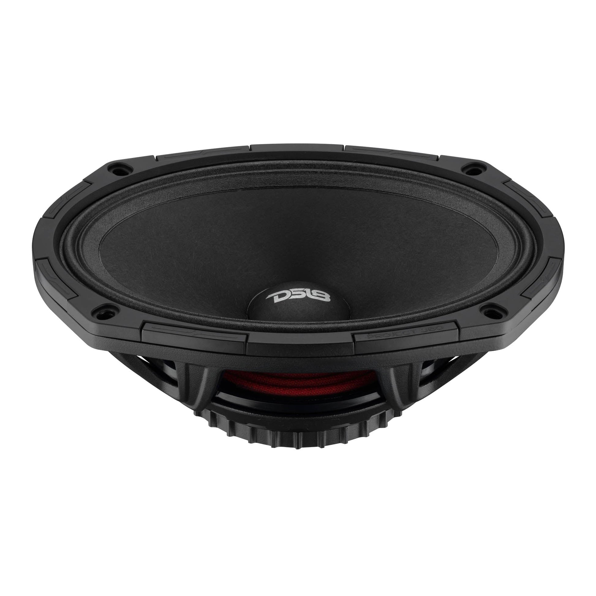 PROJECT360 6x9” High-Sensitivity Mid-High Loudspeaker With Neodymium Magnet - 350W RMS 4-Ohm - Rotating Recone Design For Quick Repair