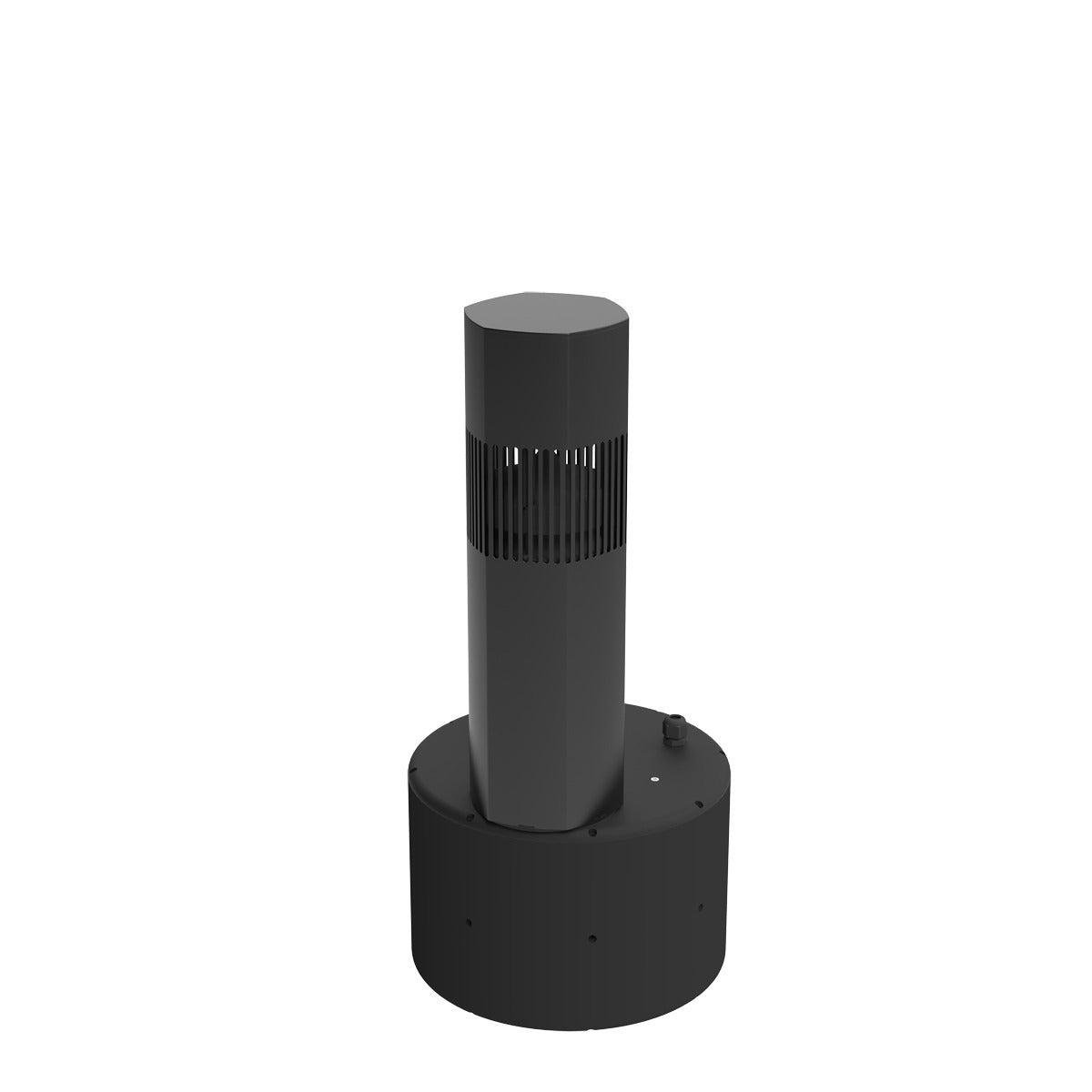 Luxury Bollard Speaker, 6in Sub, 360deg 4.5in 8hm/70v, BLK