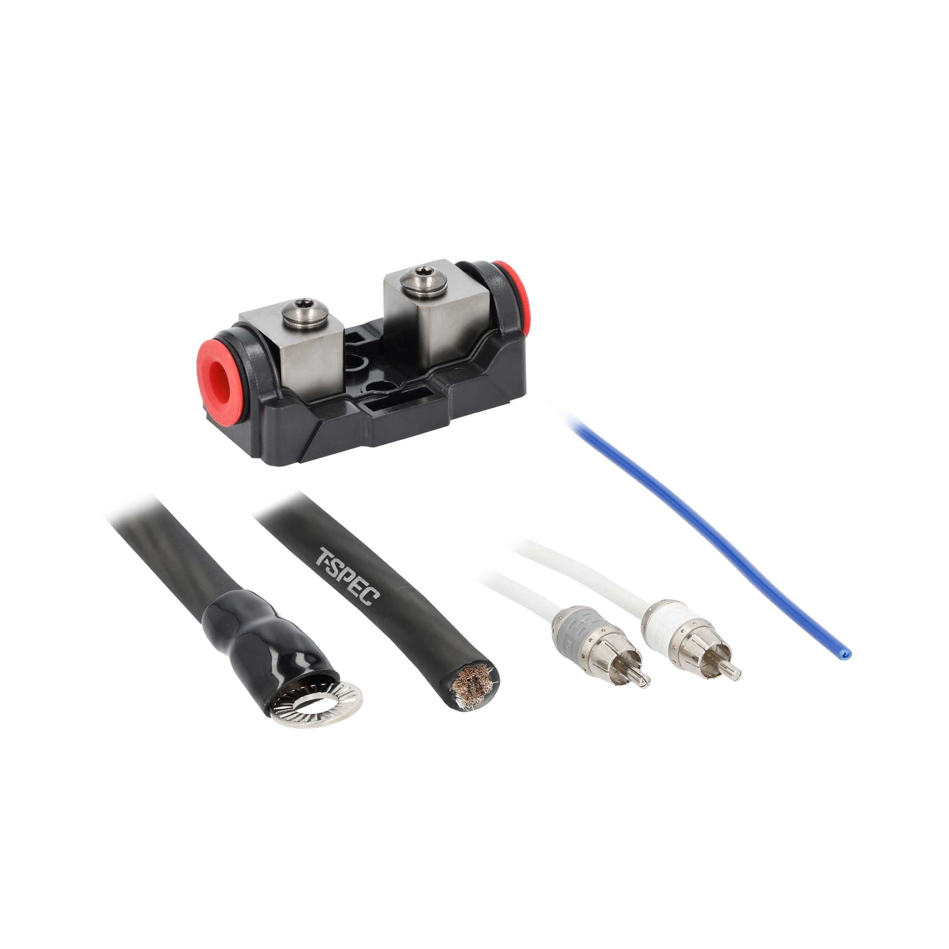 V10 OFC Amp Kit with RCA | 4 AWG | 2100W