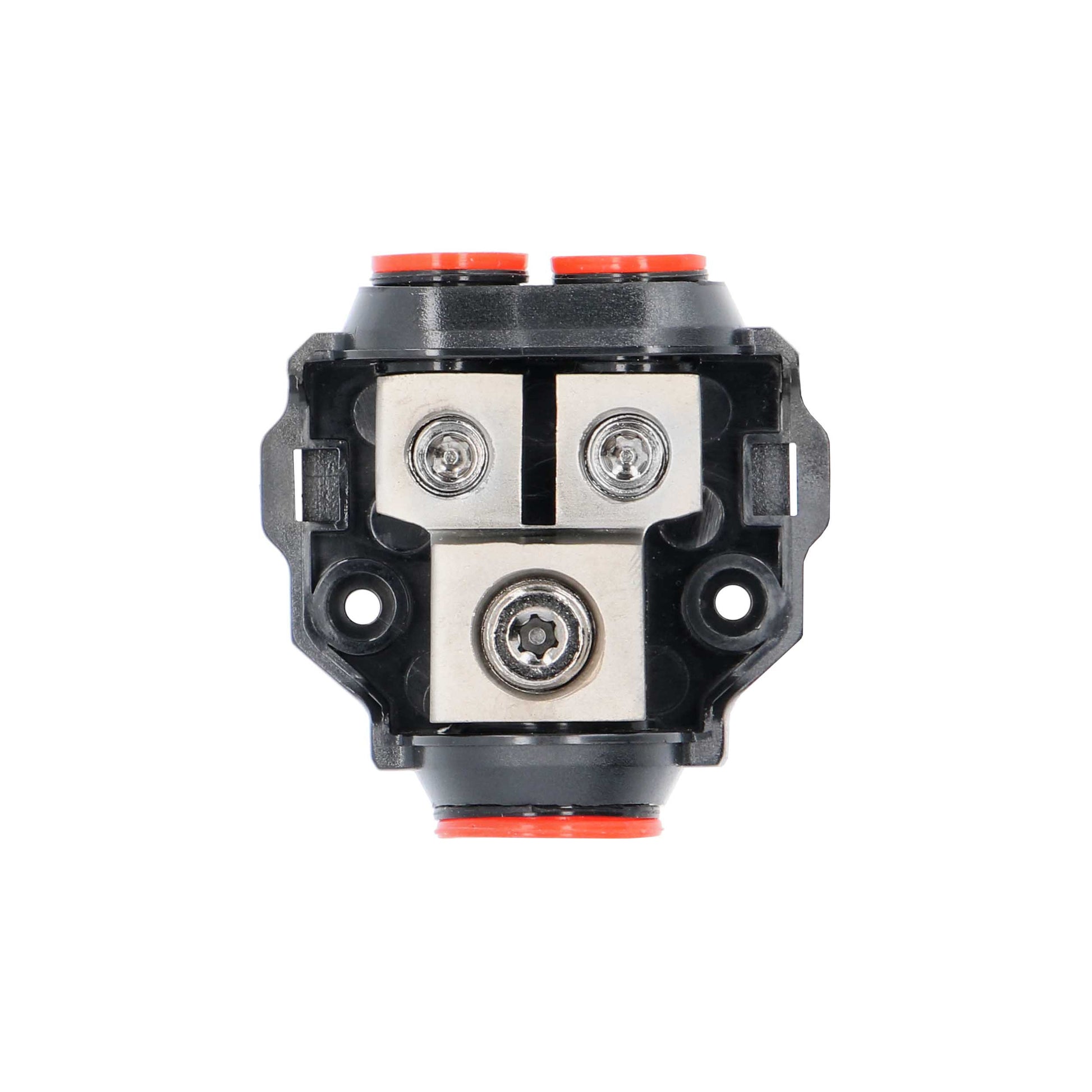 Ground Distribution Block | 1/0- 4 AWG In, (2) 4-8 AWG Out