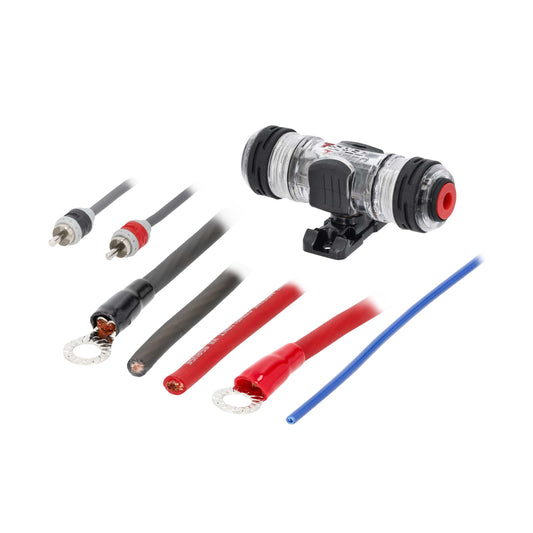 V8 OFC Amp Kit with RCA | 8 AWG | 600W